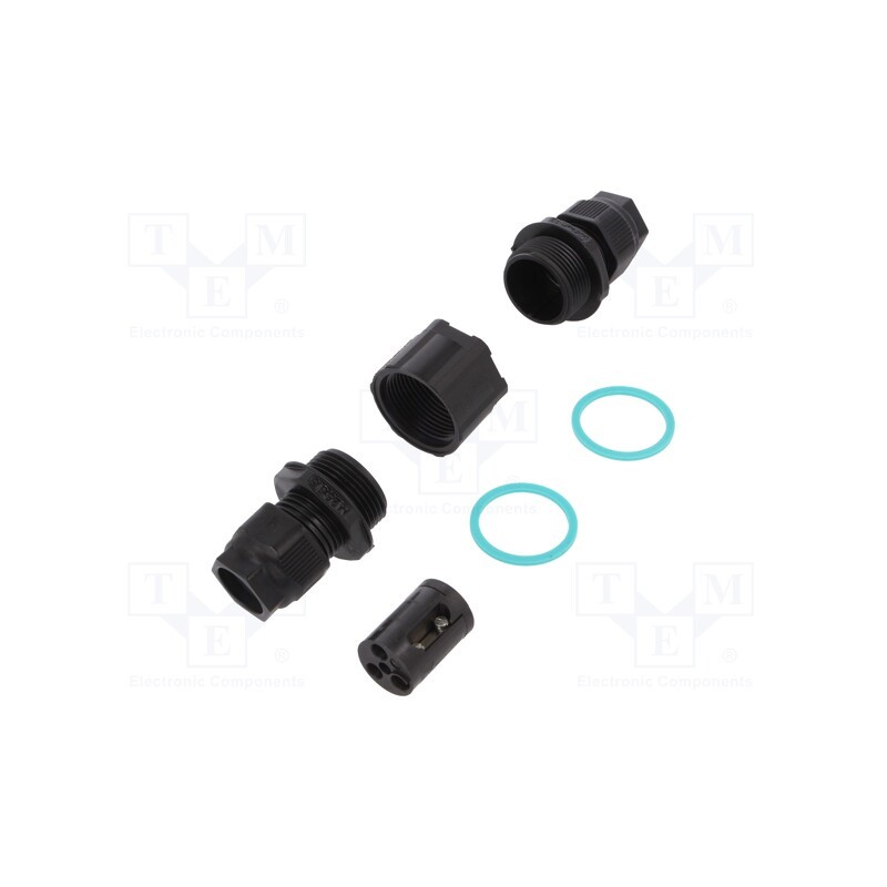 1 pcs x TECHNO - THB.390.A1A - Connector: AC supply, screw terminal, TH390, 7÷13.5mm, 0.5÷4mm2