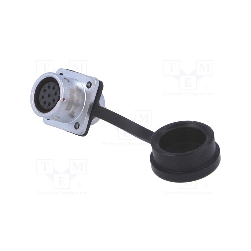1 pcs x WEIPU - SF1213/S9 - Socket, SF12, female, PIN: 9, IP67, 3A, soldering, 125V, 0.75mm2