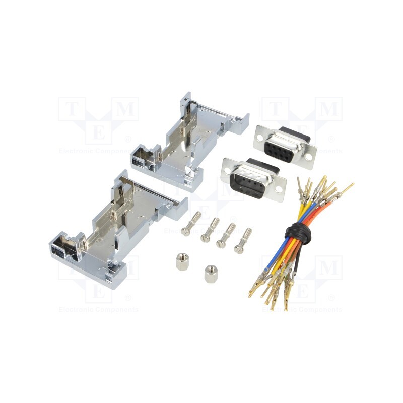 1 pcs x ENCITECH - 2111-0105-11 - Transition: adapter, D-Sub 9pin male,D-Sub 9pin female