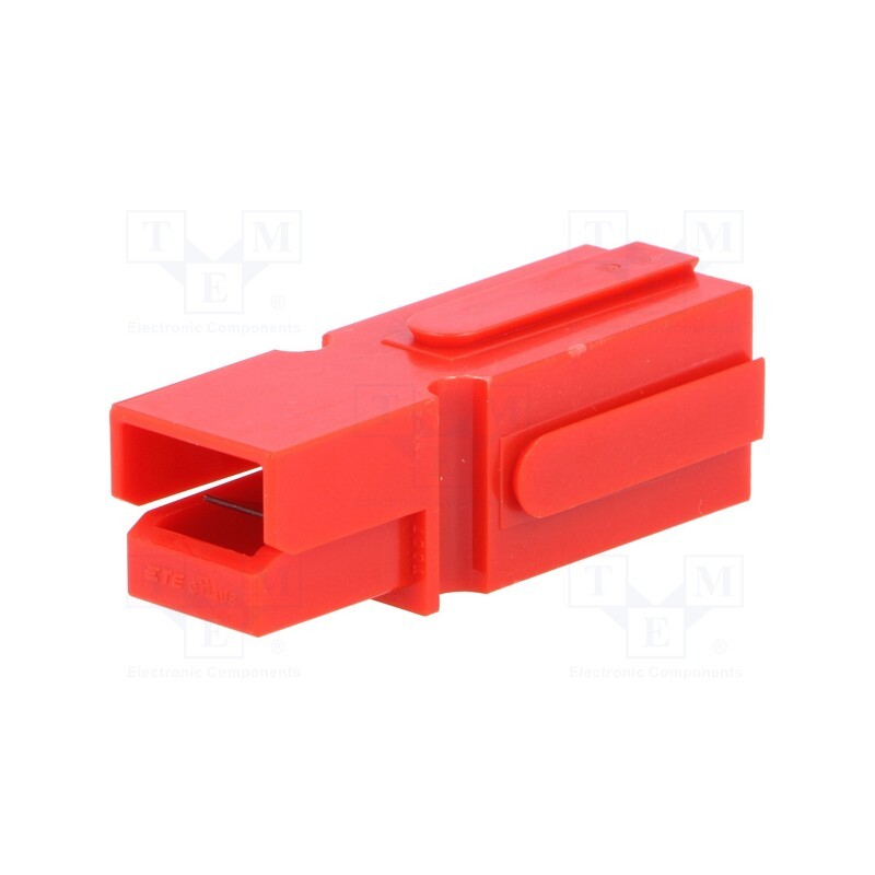 1 pcs x TE Connectivity - 1445716-5 - Plug, wire-wire, AMP Power Series 75, hermaphrodite, PIN: 1, red