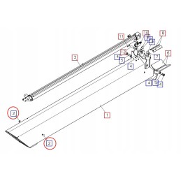 Palfinger slide 30x6mm