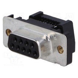 1 pcs x TE Connectivity - 1658610-4 - 09 POS HDF RCPT, MS, LEAD FREE