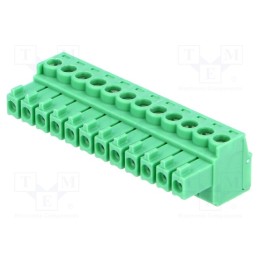 1 pcs x PHOENIX CONTACT - MC 1,5/12-ST-3,5 1840463 - Pluggable terminal block, 3.5mm, ways: 12, straight, plug, female