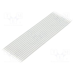 1 pcs x TE Connectivity - 3-1474644-8 - Connector: jumper cable, Cable ph: 2.54mm, L: 101.6mm, straight