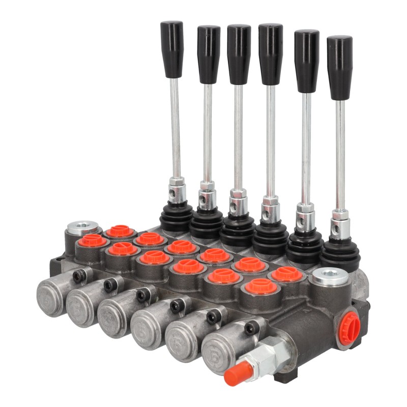 6-section hydraulic distributor