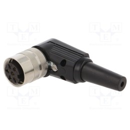 1 pcs x LUMBERG - WKV 60 - Connector: M16, plug, female, soldering, for cable, PIN: 6, 5A, 250V