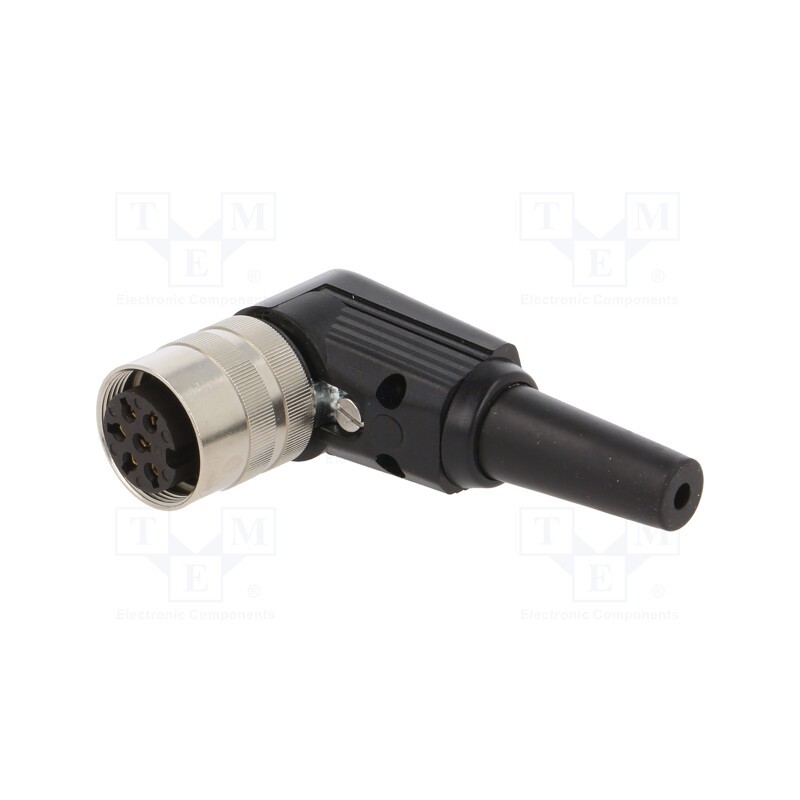 1 pcs x LUMBERG - WKV 60 - Connector: M16, plug, female, soldering, for cable, PIN: 6, 5A, 250V