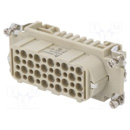 1 pcs x DEGSON ELECTRONICS - DD-040-FC - Connector: HDC, contact insert, female, DD, PIN: 40, 40+PE, crimped