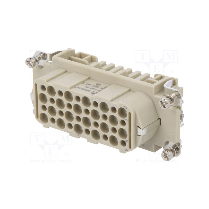 1 pcs x DEGSON ELECTRONICS - DD-040-FC - Connector: HDC, contact insert, female, DD, PIN: 40, 40+PE, crimped