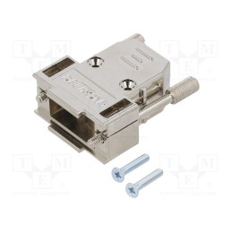 1 pcs x Deltron AG - CTLM09UN4 - Enclosure: for D-Sub connectors, D-Sub 9pin,D-Sub HD 15pin