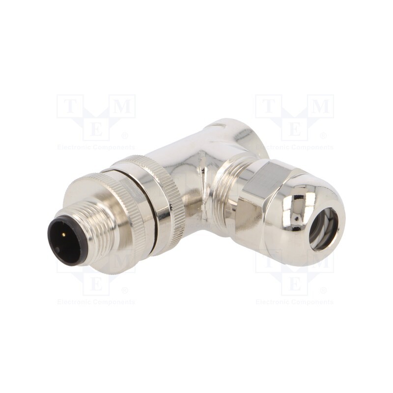 1 pcs x TE Connectivity - T4113012031-000 - Plug, M12, PIN: 3, male, A code-DeviceNet / CANopen, for cable