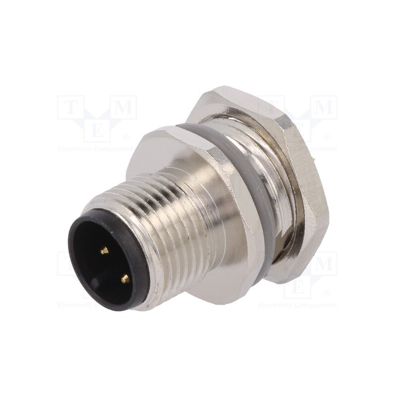 1 pcs x TE Connectivity - T4132012041-000 - Socket, M12, PIN: 4, male, A code-DeviceNet / CANopen, soldering