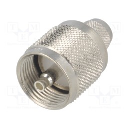 1 pcs x TELEGu00c4RTNER - J01040A0010 - Plug, UHF (PL-259), male, straight, RG214, crimped, for cable, 50Ω