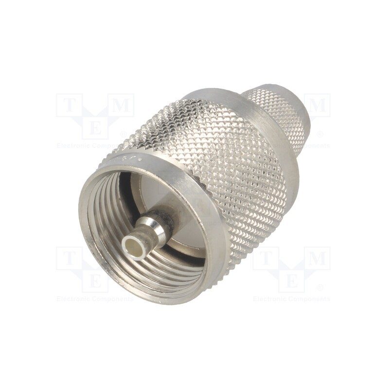 1 pcs x TELEGu00c4RTNER - J01040A0010 - Plug, UHF (PL-259), male, straight, RG214, crimped, for cable, 50Ω