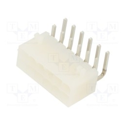 1 pcs x MOLEX - 39301121 - Socket, wire-board, male, Mini-Fit Jr, 4.2mm, PIN: 12, THT, PCB snap