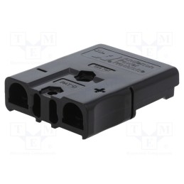 1 pcs x ANDERSON POWER PRODUCTS - SBS75XBLK - Plug, DC supply, SBS® 75,SBS® 75X, hermaphrodite, w/o contacts