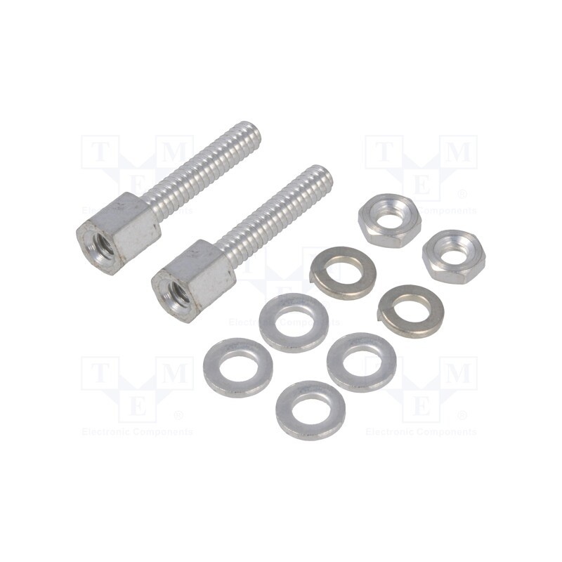1 pcs x TE Connectivity - 215072-2 - Set of screws for D-Sub, Thread len: 14.2mm, Thread: UNC 4-40