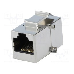 1 pcs x PHOENIX CONTACT - VS-08-BU-RJ45/BU 1689064 - Coupler, Variosub, PIN: 8, Cat: 5e, shielded, Layout: 8p8c