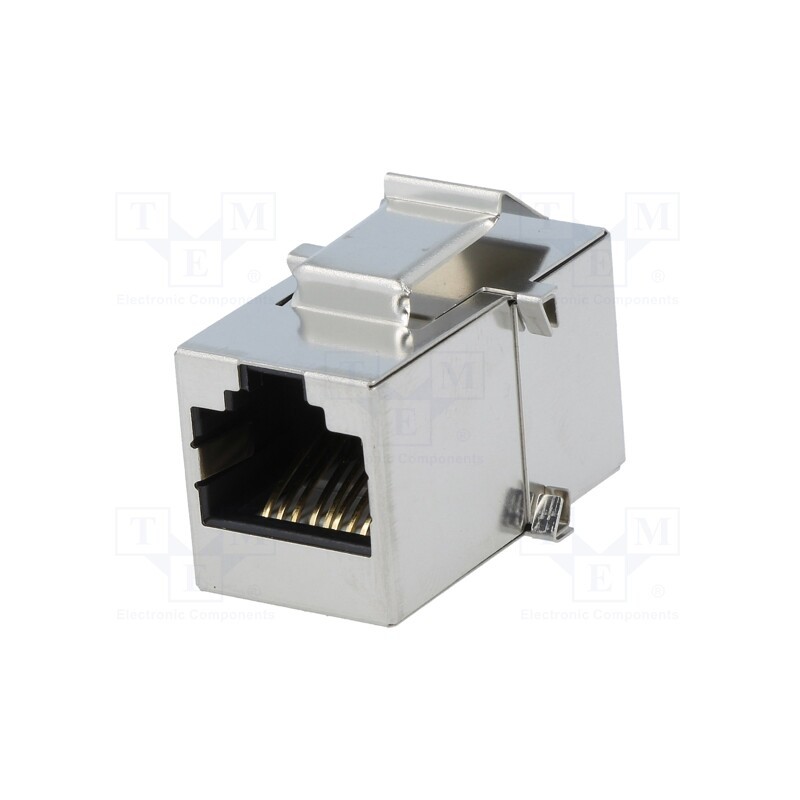 1 pcs x PHOENIX CONTACT - VS-08-BU-RJ45/BU 1689064 - Coupler, Variosub, PIN: 8, Cat: 5e, shielded, Layout: 8p8c