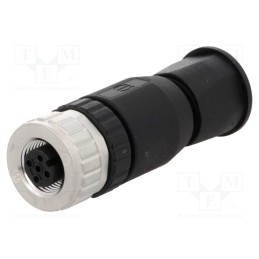 1 pcs x HARTING - 21033192401 - Plug, M12, PIN: 4, female, A code-DeviceNet / CANopen, for cable