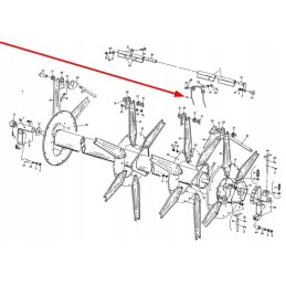 B127792 spring finger 222 x 158 mm