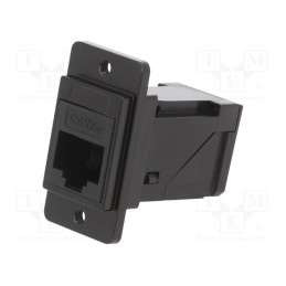 1 pcs x CLIFF - CP30751MB3 - Coupler, DUALSLIM, Cat: 5e, Layout: 8p8c, RJ45 socket,both sides