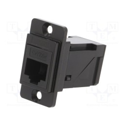 1 pcs x CLIFF - CP30751MB - Coupler, DUALSLIM, Cat: 5e, Layout: 8p8c, RJ45 socket,both sides