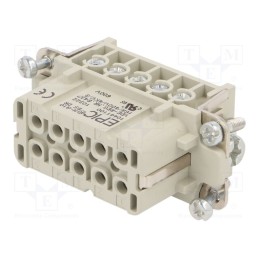 1 pcs x LAPP - 10441100 - Connector: HDC, female, EPIC H-A, PIN: 10, 10+PE, size H-A 10, 16A