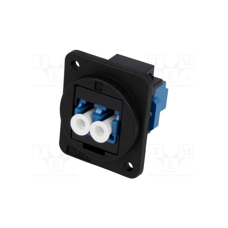 1 pcs x CLIFF - CP30213X - Connector: fiber optic, coupler, single mode duplex (SM), FT