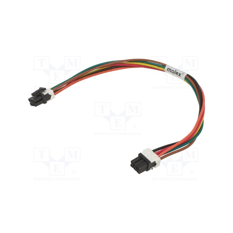 1 pcs x MOLEX - 451350603 - Minifit 6 Circuit 300MM Cable Assembly