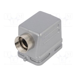1 pcs x AMPHENOL - C14610G0065011 - Enclosure: for HDC connectors, C146, size E6, for cable, angled