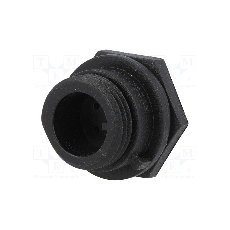 1 pcs x BULGIN - PX0412/04P - Connector: circular, socket, male, PIN: 4, w/o contacts, IP68, 125V