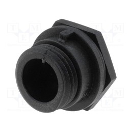 1 pcs x BULGIN - PX0412/08P - Connector: circular, socket, male, PIN: 8, w/o contacts, IP68, 125V