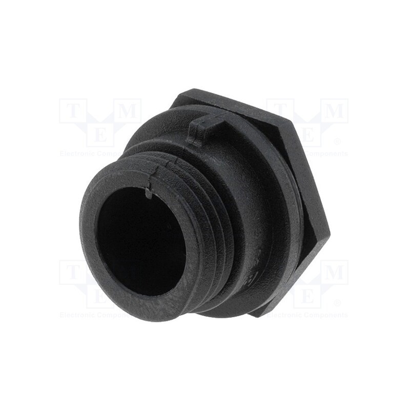 1 pcs x BULGIN - PX0412/08P - Connector: circular, socket, male, PIN: 8, w/o contacts, IP68, 125V