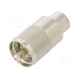 1 pcs x TELEGu00c4RTNER - J01040B0602 - Plug, UHF (PL-259), male, straight, RG213, soldering,twist-on