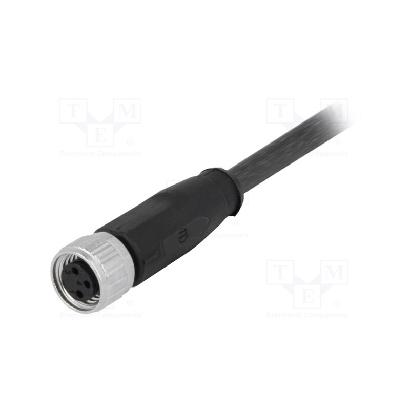 1 pcs x HARTING - 21348100388010 - Connector: M8, female, PIN: 3, straight, with lead, plug, 1m