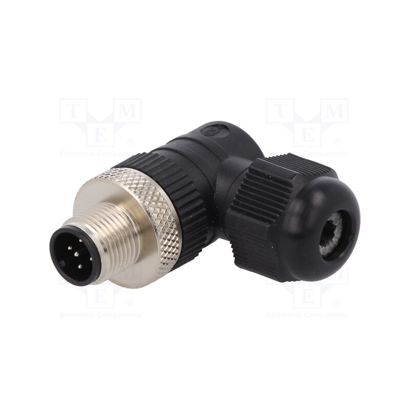 1 pcs x LUMBERG AUTOMATION - 11606 RSCW 5/9 - Plug, M12, PIN: 5, male, A code-DeviceNet / CANopen, for cable