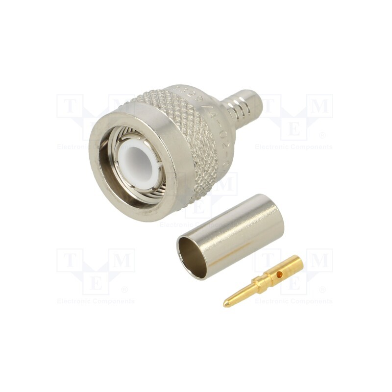 1 pcs x AMPHENOL RF - 031-2373 - Plug, TNC, male, straight, 50Ω, crimped, for cable, PTFE, -65÷165°C