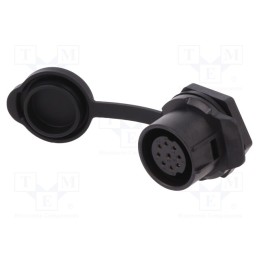 1 pcs x LUTRONIC - 2251 - Connector: circular, socket, size 20, 02, female, PIN: 9, for latch