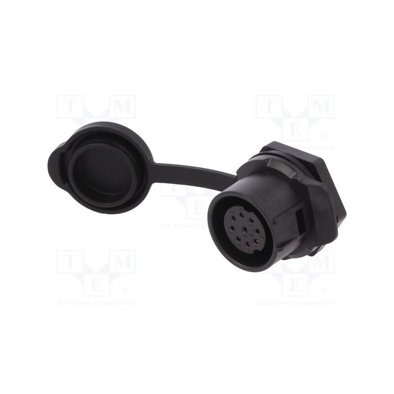 1 pcs x LUTRONIC - 2251 - Connector: circular, socket, size 20, 02, female, PIN: 9, for latch