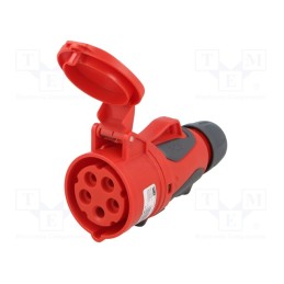 1 pcs x PCE - 01/06/2153 - Connector: AC supply 3-phase, socket, female, 16A, 400VAC, IP44