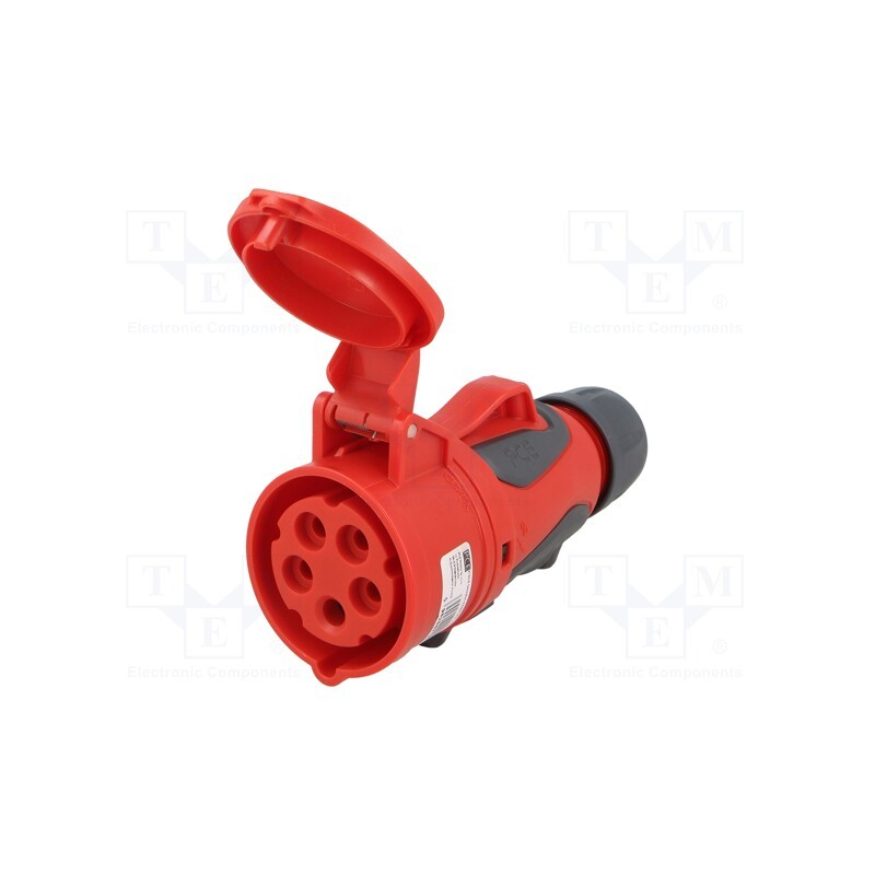 1 pcs x PCE - 01/06/2153 - Connector: AC supply 3-phase, socket, female, 16A, 400VAC, IP44