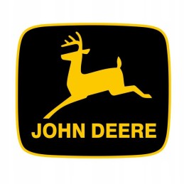 John Deere tractor logo sticker, 25 cm