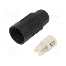 1 pcs x TECHNO - THB.384.B1A - Connector: AC supply, screw terminal, female, TH384, 7÷12mm, 400V