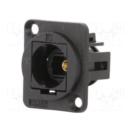 1 pcs x CLIFF - CP30217 - Connector: fiber optic, coupler, Toslink socket,both sides, FT
