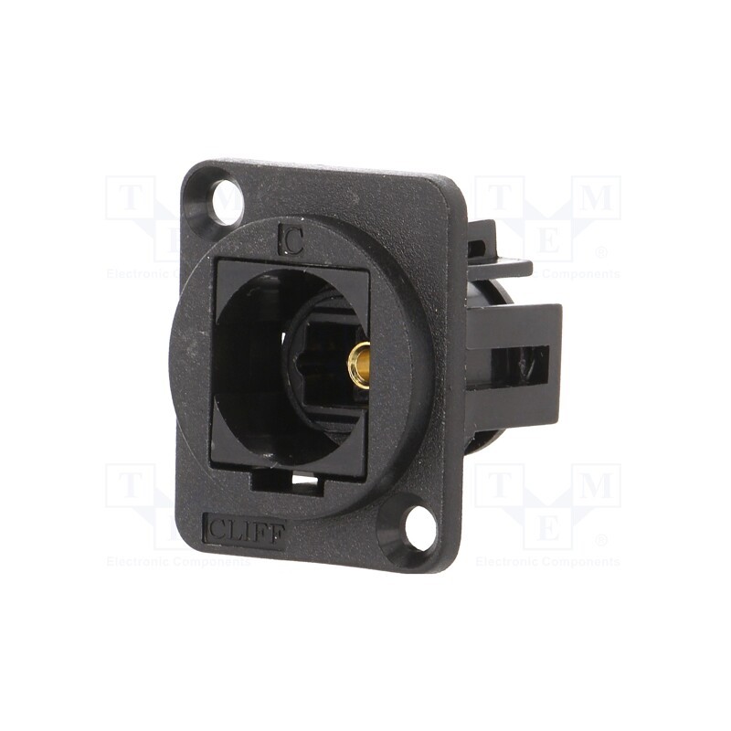 1 pcs x CLIFF - CP30217 - Connector: fiber optic, coupler, Toslink socket,both sides, FT