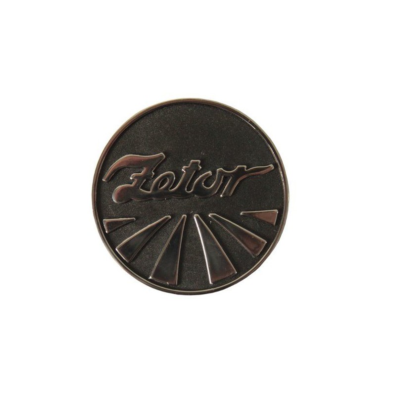 Zetor mask emblem, diameter 56mm, plastic