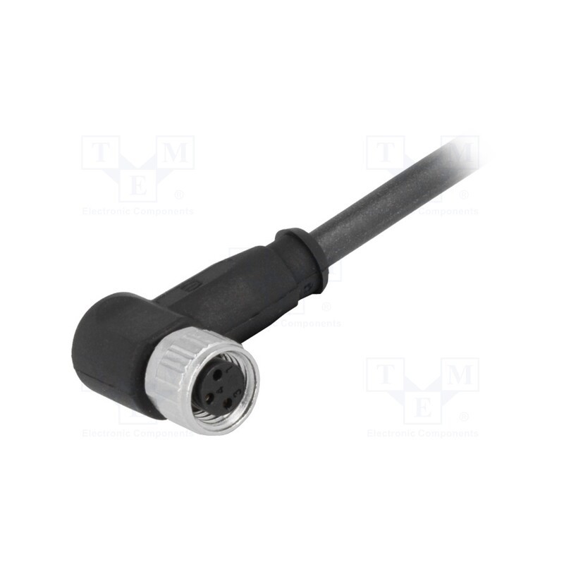 1 pcs x HARTING - 21348300388010 - Connector: M8, female, PIN: 3, angled 90°, with lead, plug, 1m