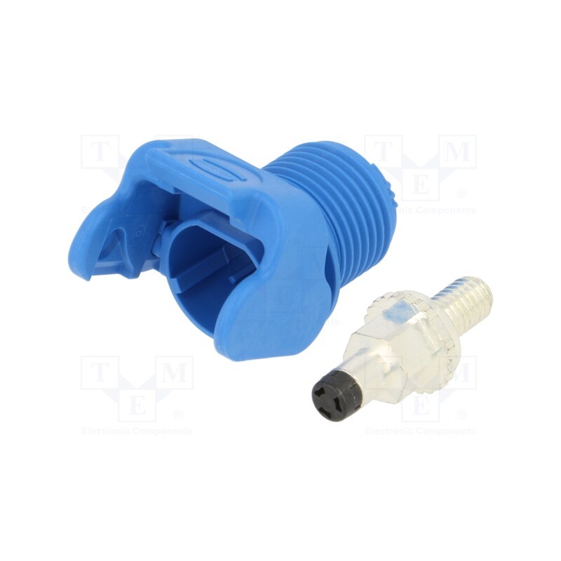 1 pcs x HARTING - 9930011108 - Socket, DC supply, Han® S,Han® S 120, male, PIN: 1, swivel, screw