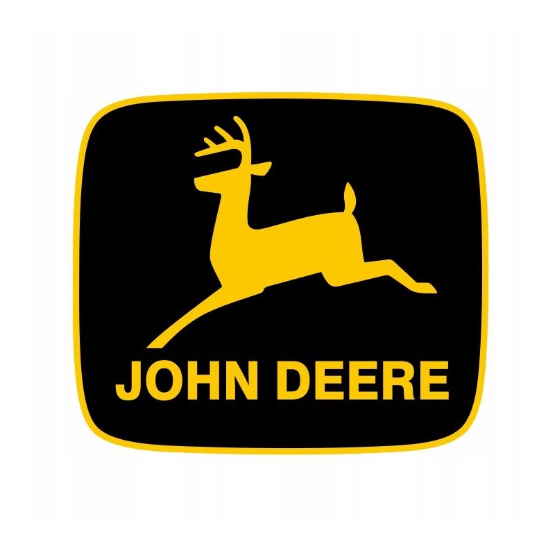 John Deere tractor logo sticker, tractor 40 cm
